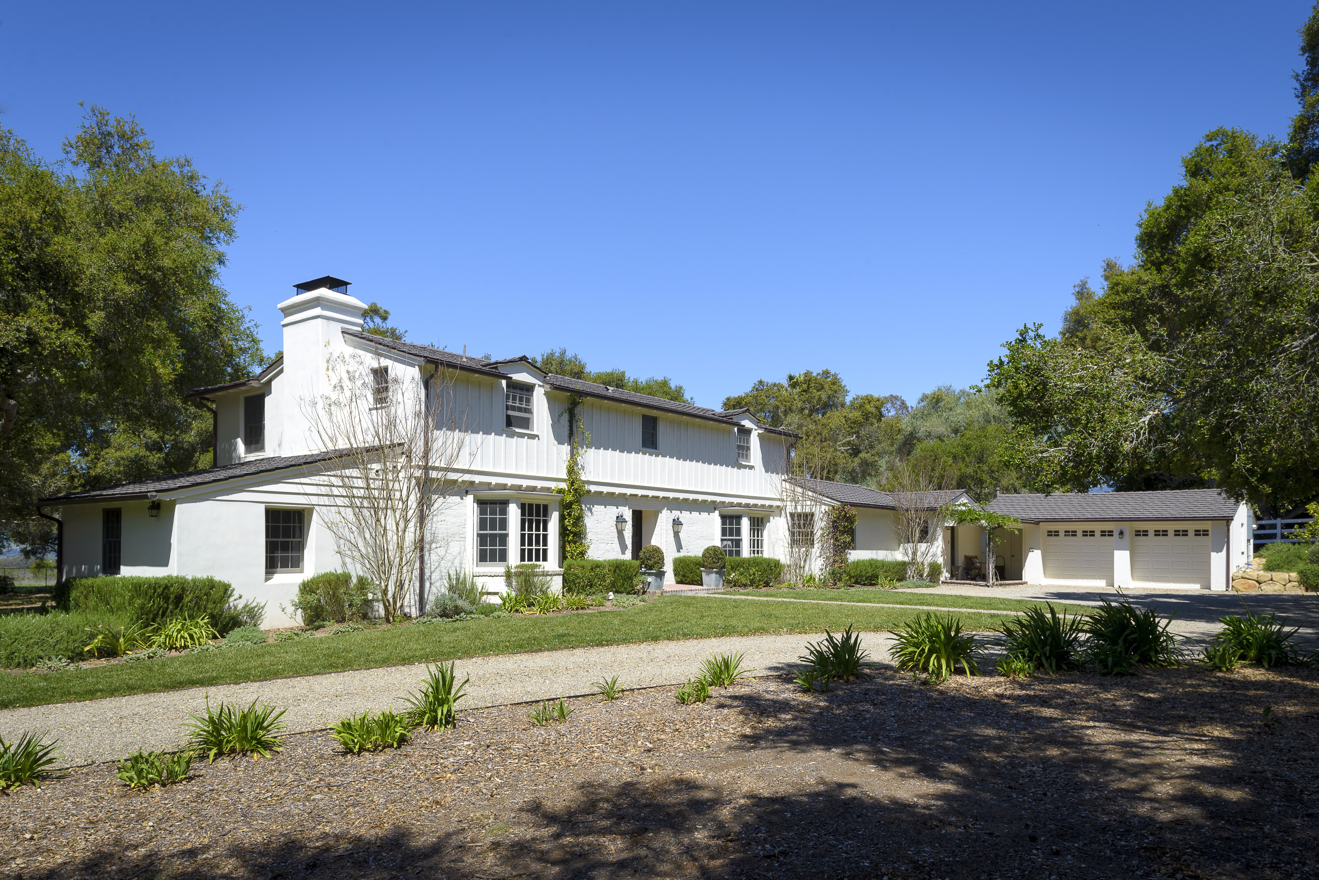 front yard and driveway